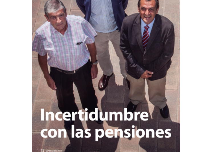 Incertidumbre con las pensiones – Septiembre 2017