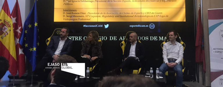 Inaugurada con éxito en el ICAM la nueva sección sobre esports, Actividades Recreativas y Espectáculos Públicos