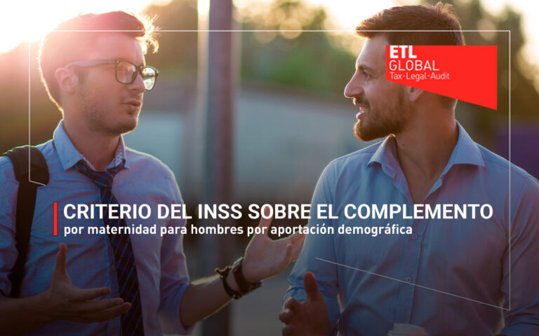 Criterio del INSS sobre el complemento por maternidad para hombres por aportación demográfica